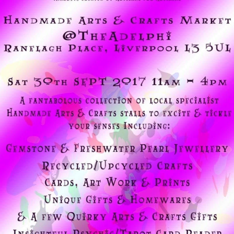 2017 The Artisan Collective September Handmade Market Flyer